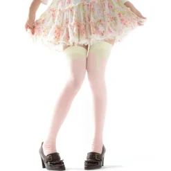 Zettairyoiki Strawberry Milk Thigh-High Tights