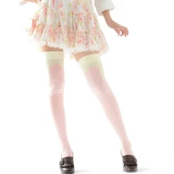 Zettairyoiki Strawberry Milk Thigh-High Tights