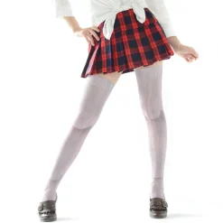 Zettairyoiki Wood Grain Thigh-High Tights