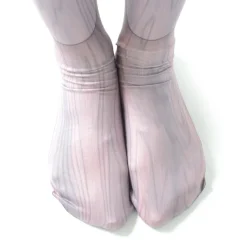 Zettairyoiki Wood Grain Thigh-High Tights